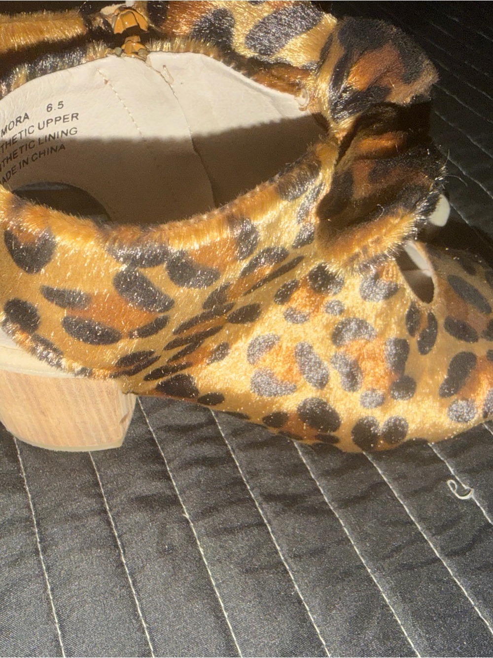 GC Cheetah heels 6.5. Like New!